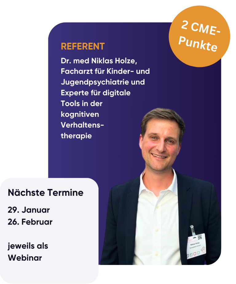 CME Termine Dr. med. Niklas Holze Angsttherapie neu gedacht